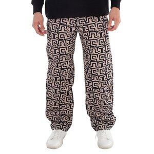 FX01498B New Arte Antwerp Printed Abstract Cotton Pants